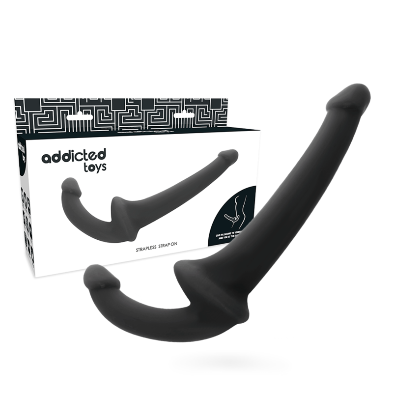 Addicted Toys - Gode Avec Arn S Sans Soujection Noir